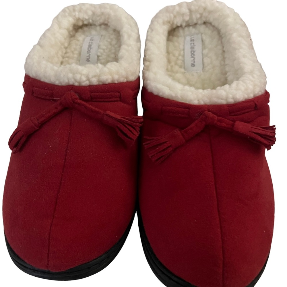 Liz Claiborne slippers red size 8